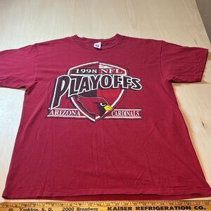 Vintage Arizona Cardinals 1998 NFC T-Shirt NFL Sport Football Team Logo 7 Size X